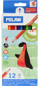 0722312 Набір кольор.олівц.трикут. ТМ 