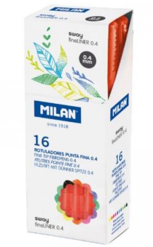 610041630 Лінер тонк. червон. SWAY fineliner ТМ 