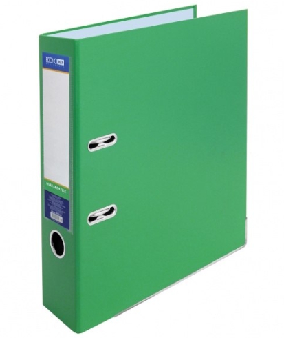 Папка-реєстратор А4 Economix, 70 мм, зелена,E39721*-04