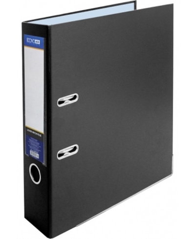 Папка-реєстратор А4 Economix, 70 мм, чорна, E39721*-01