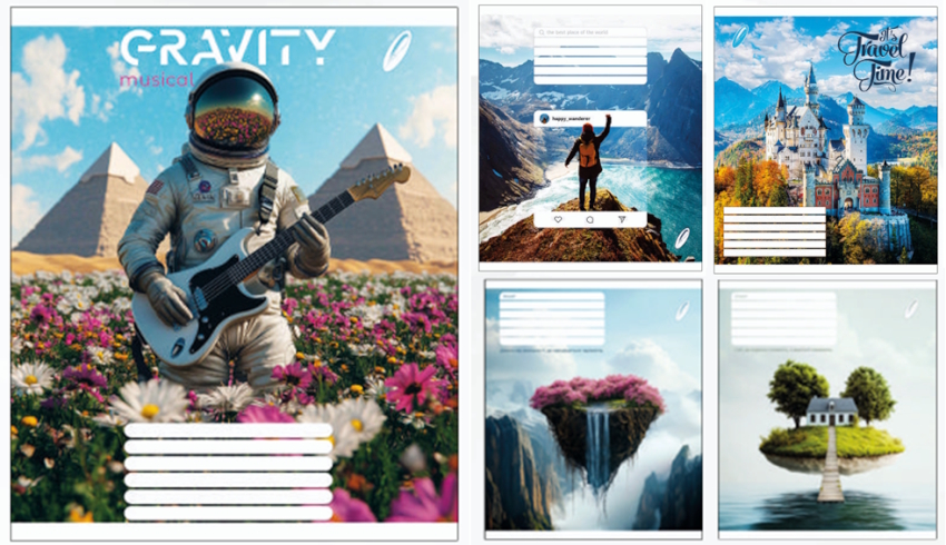 Зошит 96арк.оф. #ТВ- 6 Пір'ячко №1006 Мiкс хлопчики