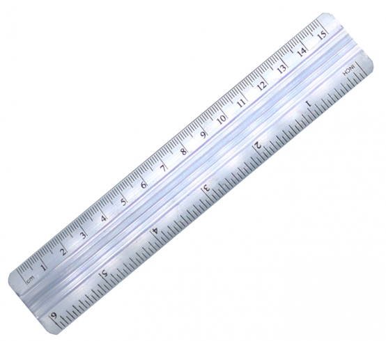 DSCN3115-15 Лінійка алюм. 15см, OPP, 1шт./етик.