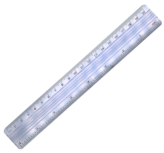 DSCN3115-20 Лінійка алюм. 20см, OPP, 1шт./етик.
