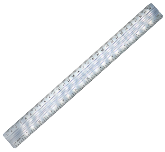 DSCN3115-50 Лінійка алюм. 50см, OPP, 1шт./етик.