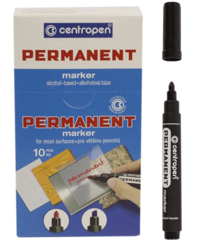 8566-BK Маркер перманентний 