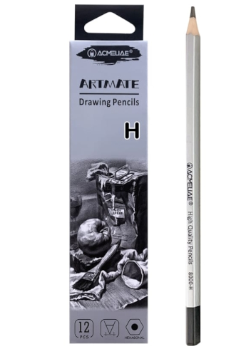 8000-H Набір простих олівців для малювання Acmeliae 