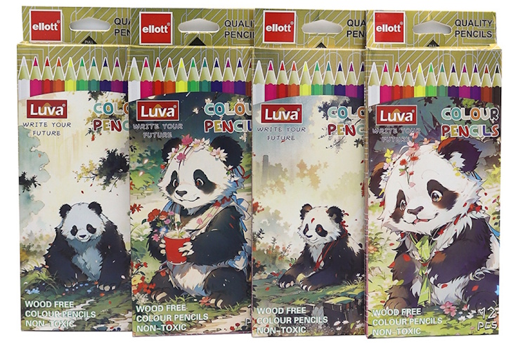 CQ1004-12 Набір кольор. екоолівців ELLOT Luva 