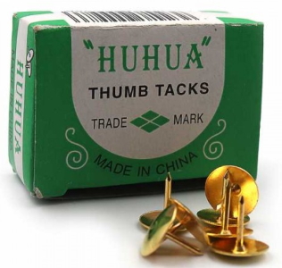 DSCN2220-ga Кнопки гвоздик золото 50 шт., карт. кар.