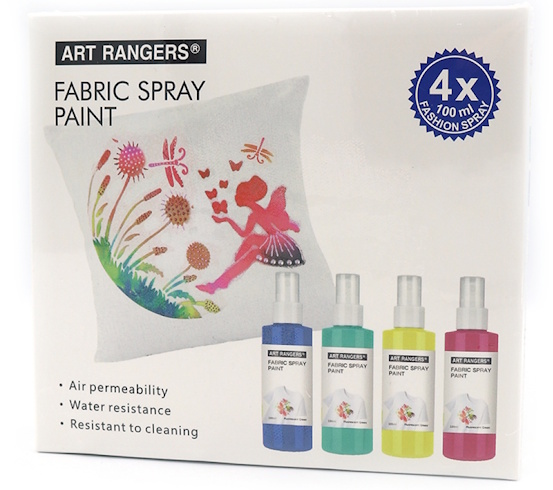 PA5604100A Набір фарби-спрей Art Rangers 4кол.*100мл 1шт/єтік