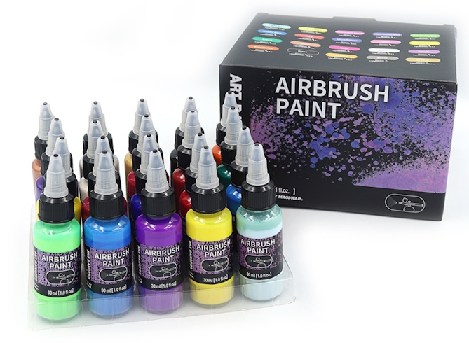 PA8620030 Набір фарб для аерографа Art Rangers 20кол.*30мл, 1шт/етик
