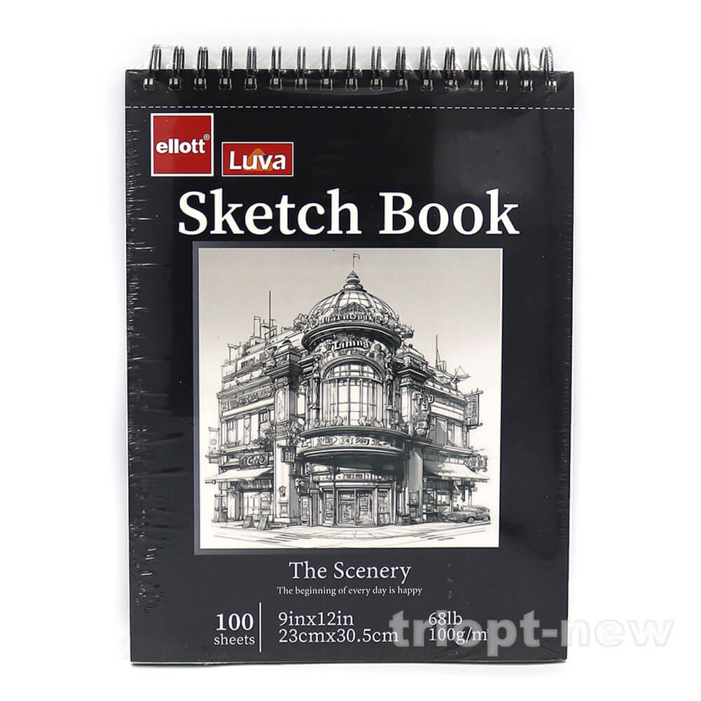 CLBZ-004 Сектчбук для малювання TM Ellot на спіралі 