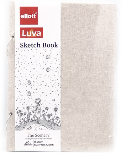 CLBZ-005-16K Сектчбук для малювання TM Ellot на спіралі 