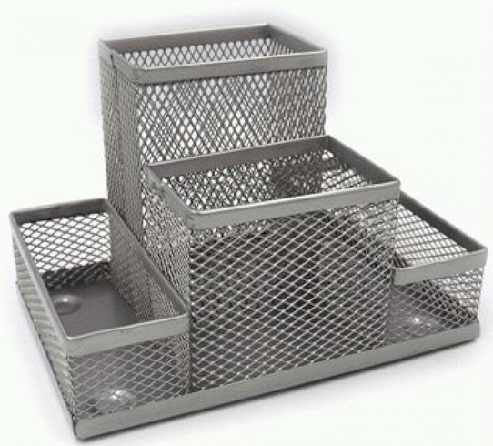 H9003-Col Органайзер настольный метал. 15*10*10см 
