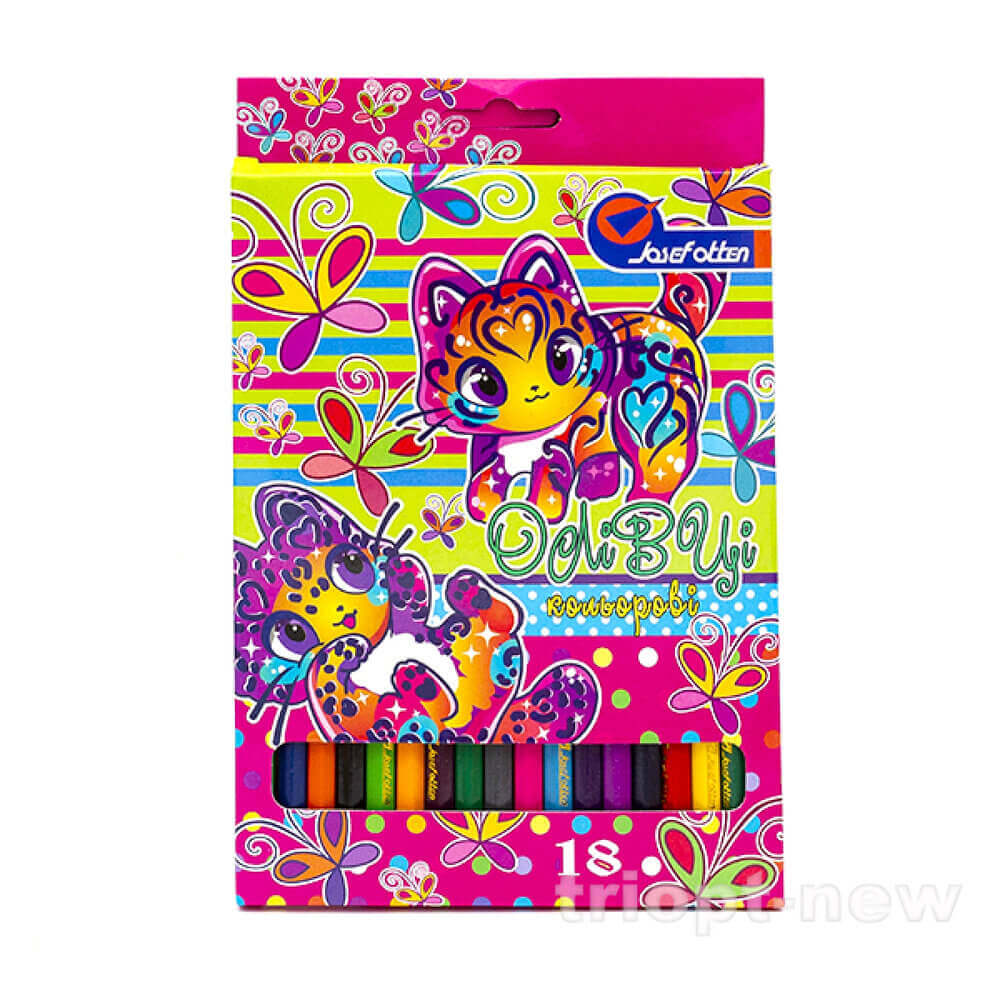 7303A1-18 Олівці дерев кол. 