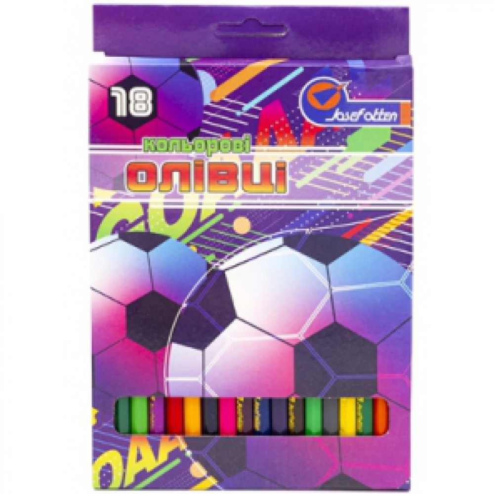 7303A4-18 Олівці дерев кол. 