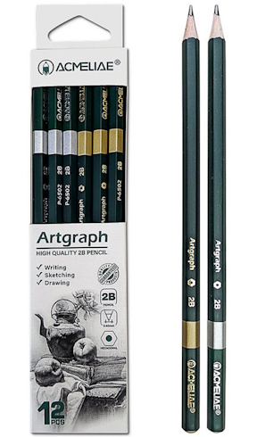 P-6502 Олівець ч/гр 2B 