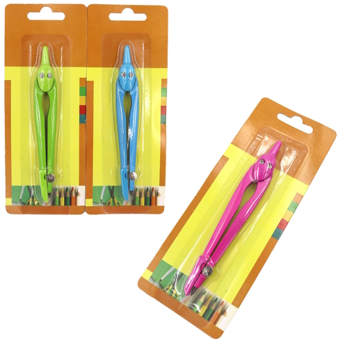 S48001C Циркуль в блістері, mix