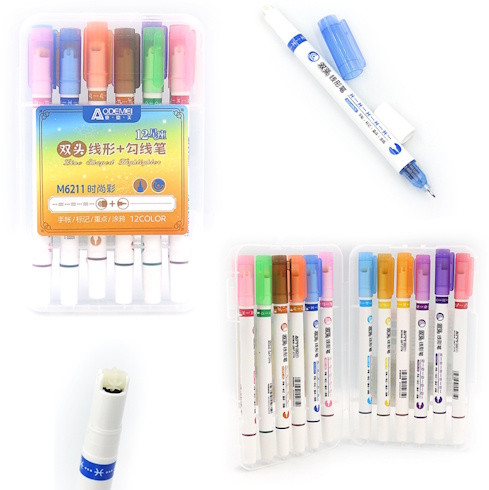 M6211 Набір тонких текстовиділячів Aodemei 