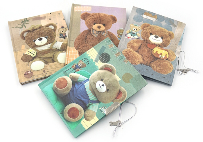 AS0601-64K Блокнот із замочком 