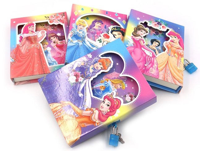 LP64K-0632 Блокнот із замочком 