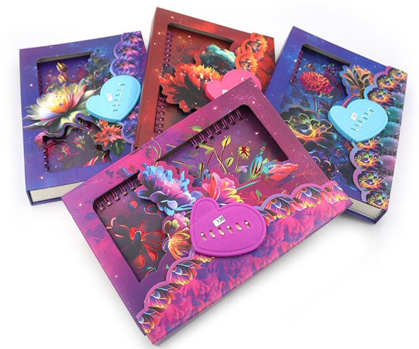 YH32K-0826 Блокнот із замочком 