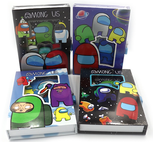 YH32K-B0446 Блокнот в короб. на замочку 