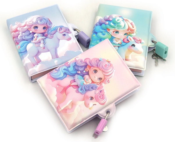 1300-4 Блокнот із замочком 