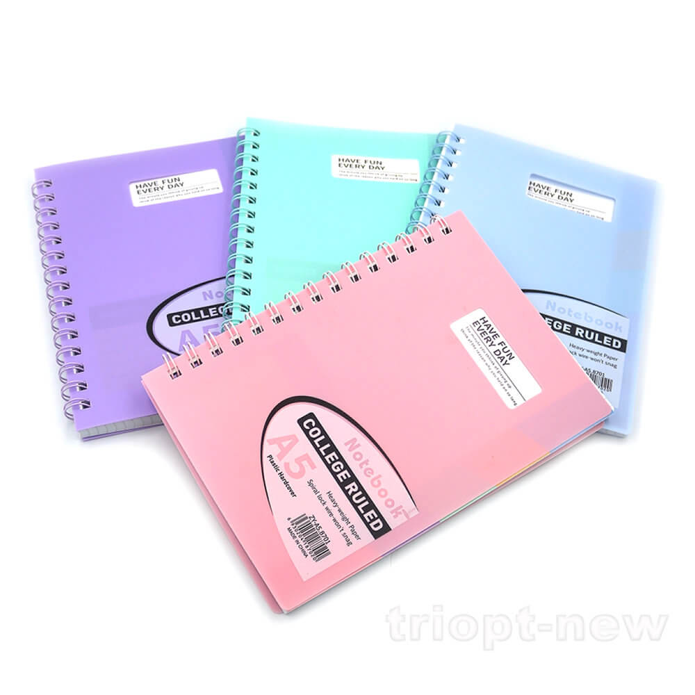 8701-A5 Блокнот на спіралі 