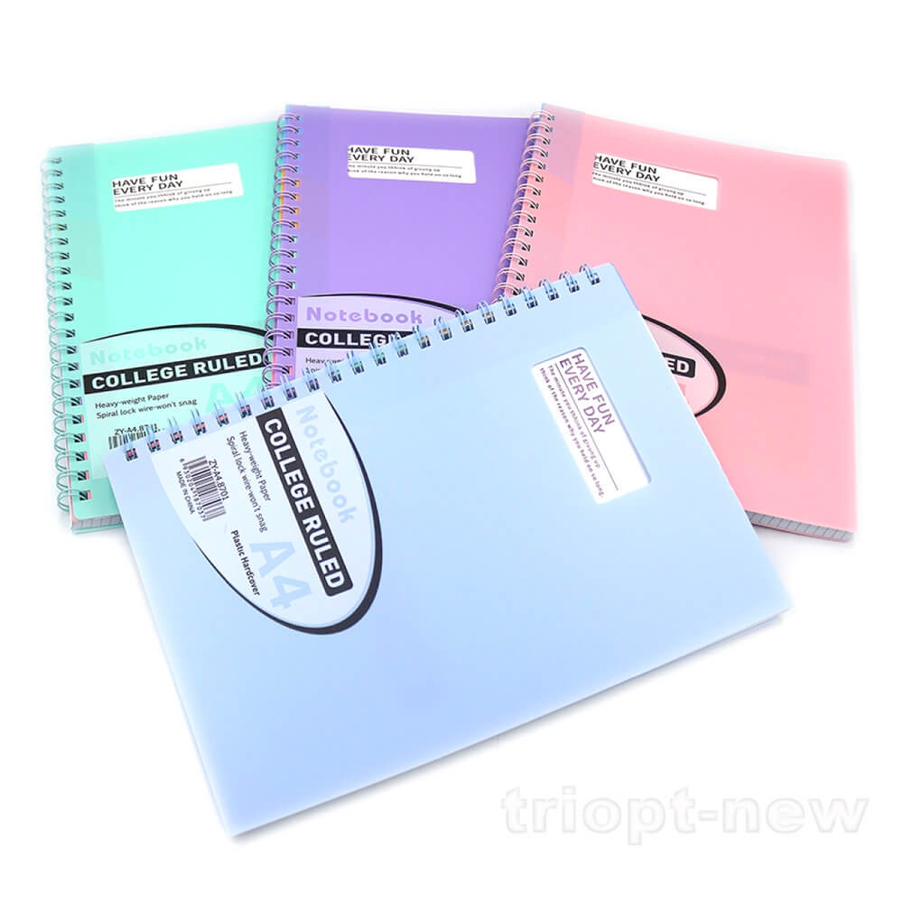 8701-A4 Блокнот на спіралі 