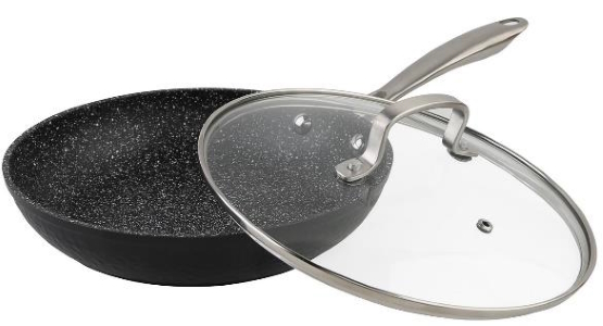 Сковорода 20 см, мармур, індукція, в коробці, EDENBERG