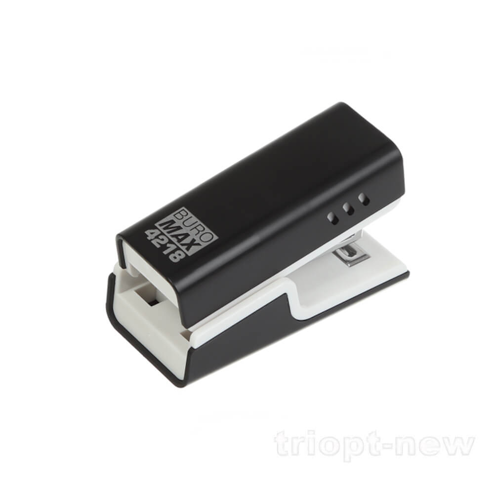 Степлер пластиковий 20арк., міні (скоби №24; 26), чорний, BM.4218-01