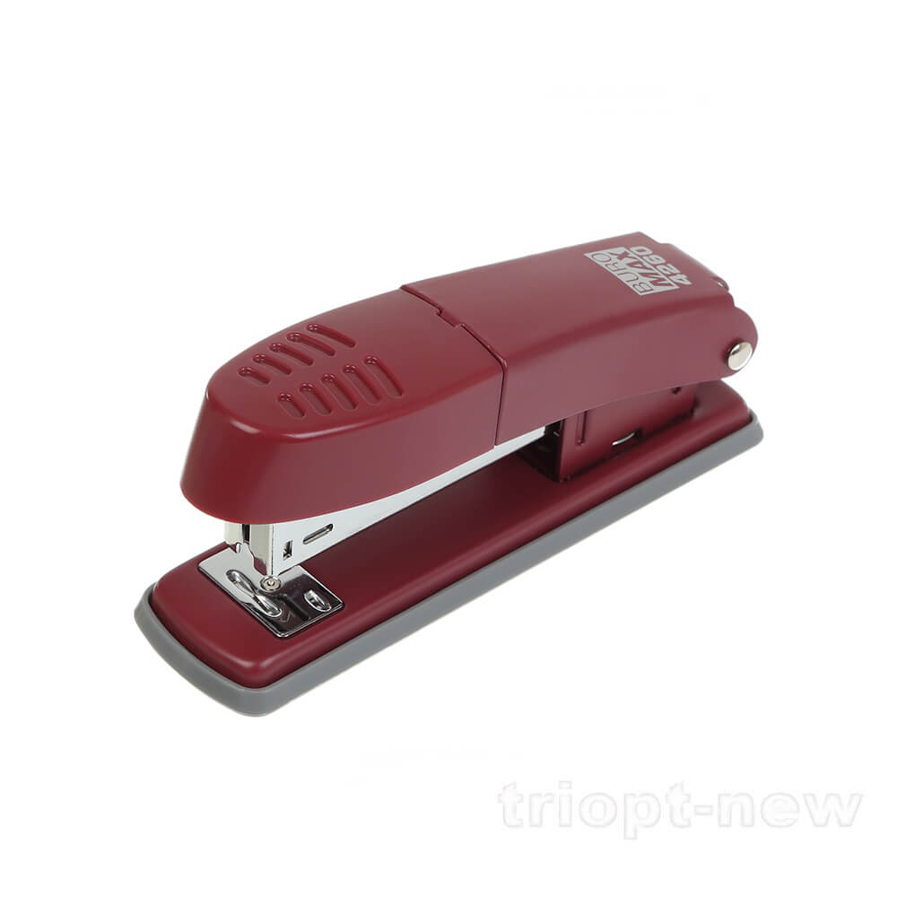 Степлер металевий  до 25 арк.скоби  №24/6; 26/6),MORANDI  STYLE. бордовий, BM.4260-13