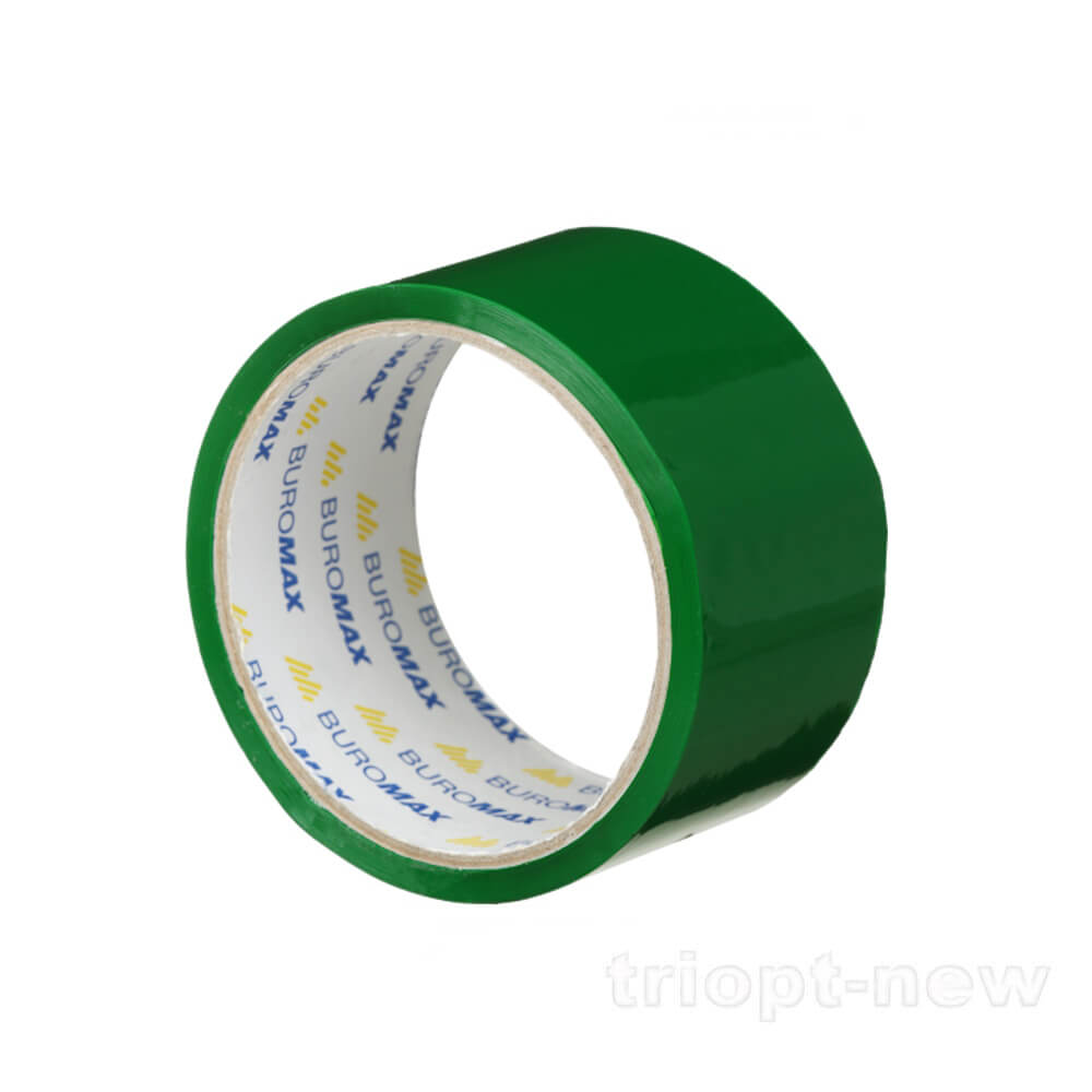 Клейка стрічка пак. 48мм x 35м, зелена BM.7007-04