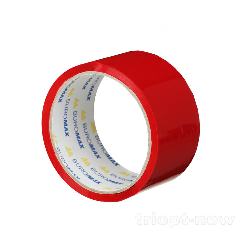 Клейка стрічка пак. 48мм x 35м, червона BM.7007-05