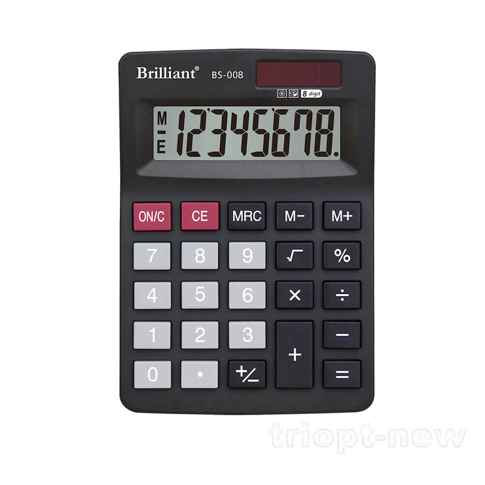 Калькулятор настільний BS-008 8 р., 2-пит, BS-008