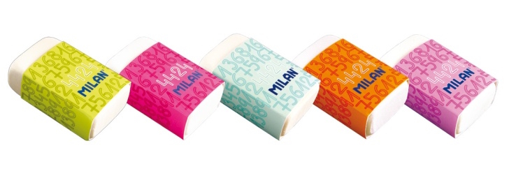 CMM4424 Гумка прямокут. біл. 