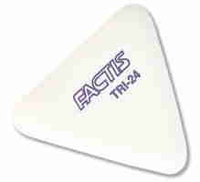 PMFTRI24 Гумка трикут. біл. 5,1*4,6*1,2см, банка 