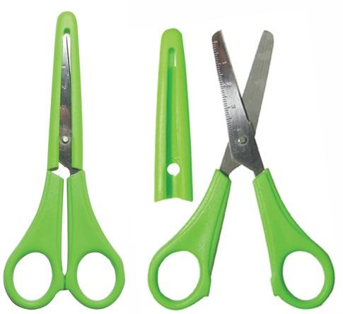 140201 Ножиці з лін. в пласт. футлярі ТМ 