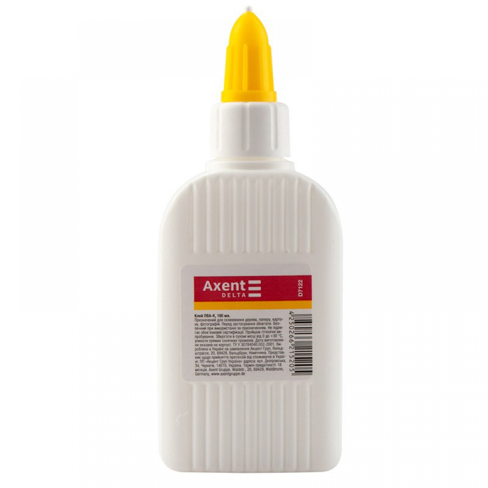 Клей ПВА, 100 мл, ковпачок-дозатор