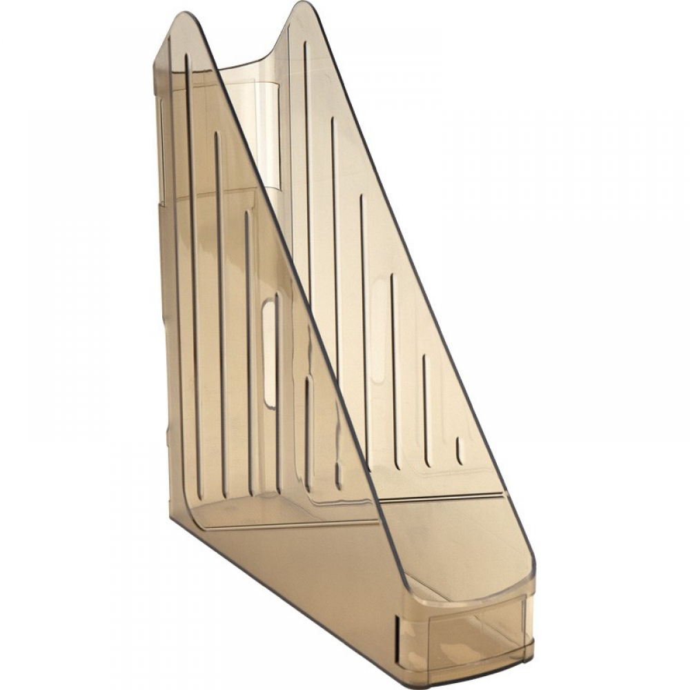 Лоток вертикальний, прозорий коричневий