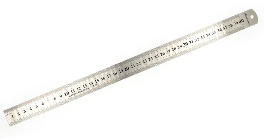 Лінійка металева SS40 (40 см.)