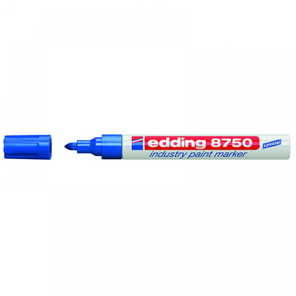 Маркер Industry Paint e-8750 2-4 мм синій
