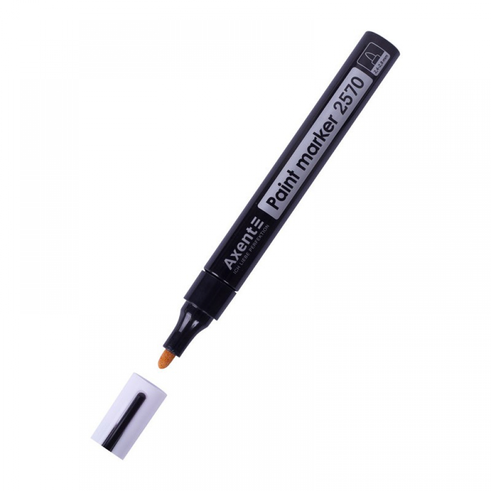 Маркер Paint 2570-A, 2,4-2,8 мм круглий чорний