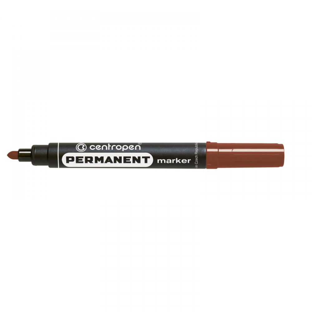 Маркер Permanent 8566 2,5 мм круглий коричневий