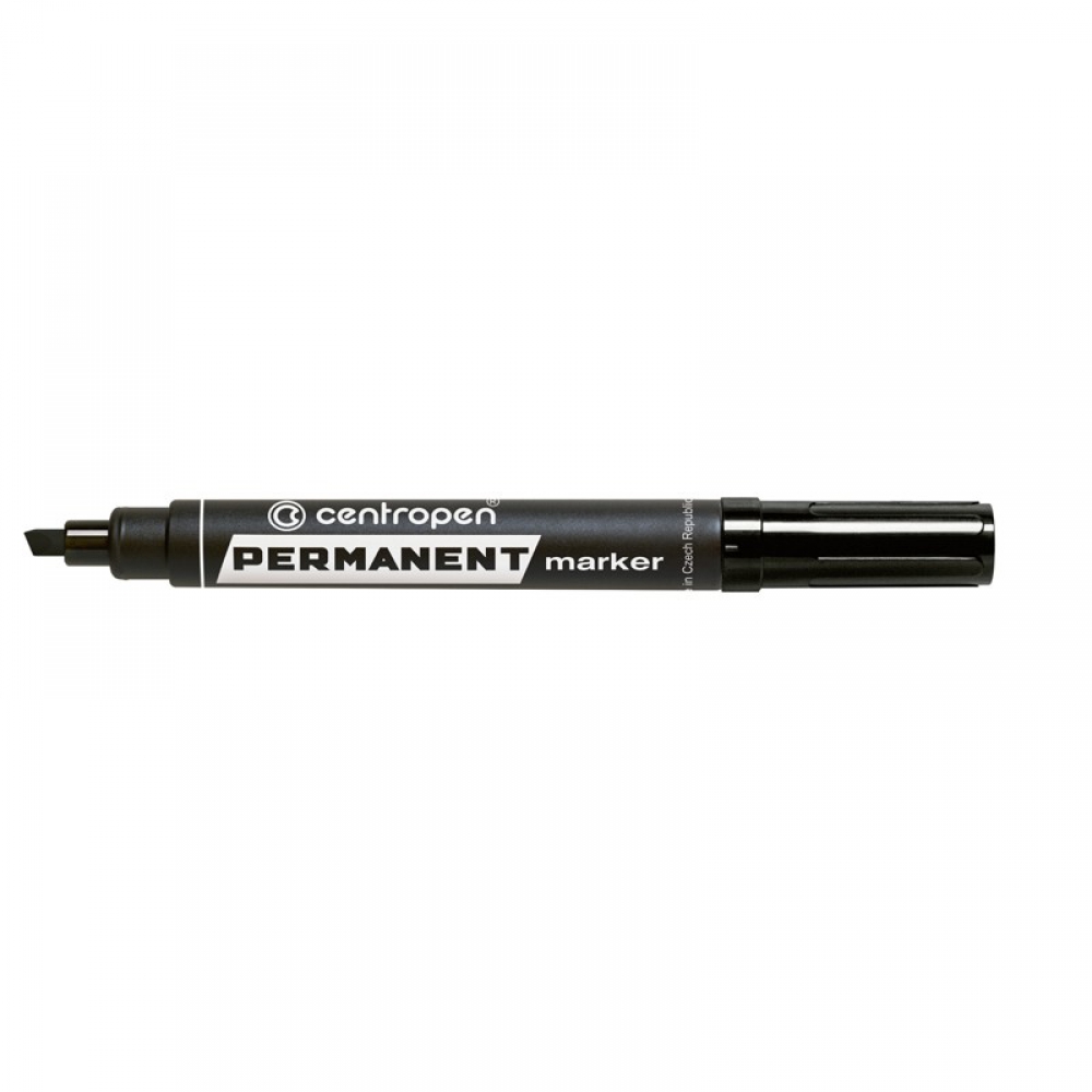 Маркер Permanent 8576 1-4,6 мм клиноподібний чорн.