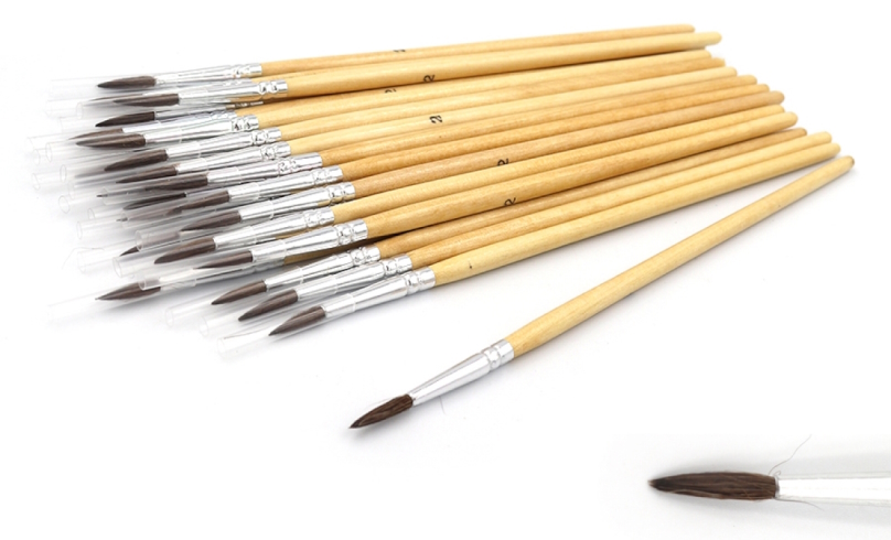 Пензлик поні кругла 18см (кит.станд.№2)