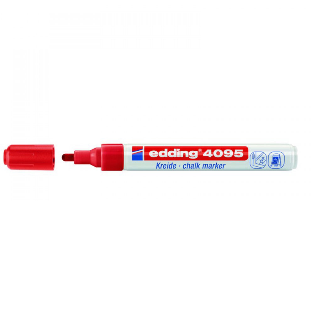 Маркер Window e-4095 2-3 мм круглий червоний