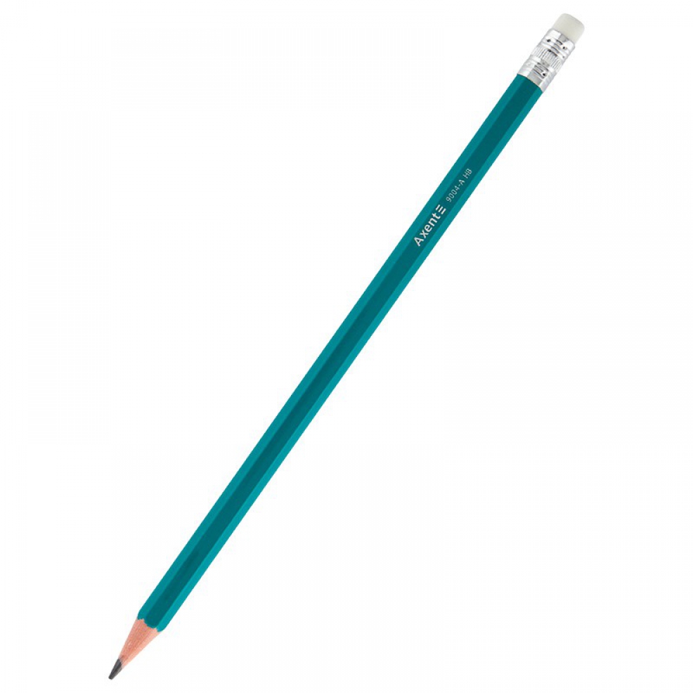 Олівець графітний пластиковий Axent 9004-А,НВ,12шт