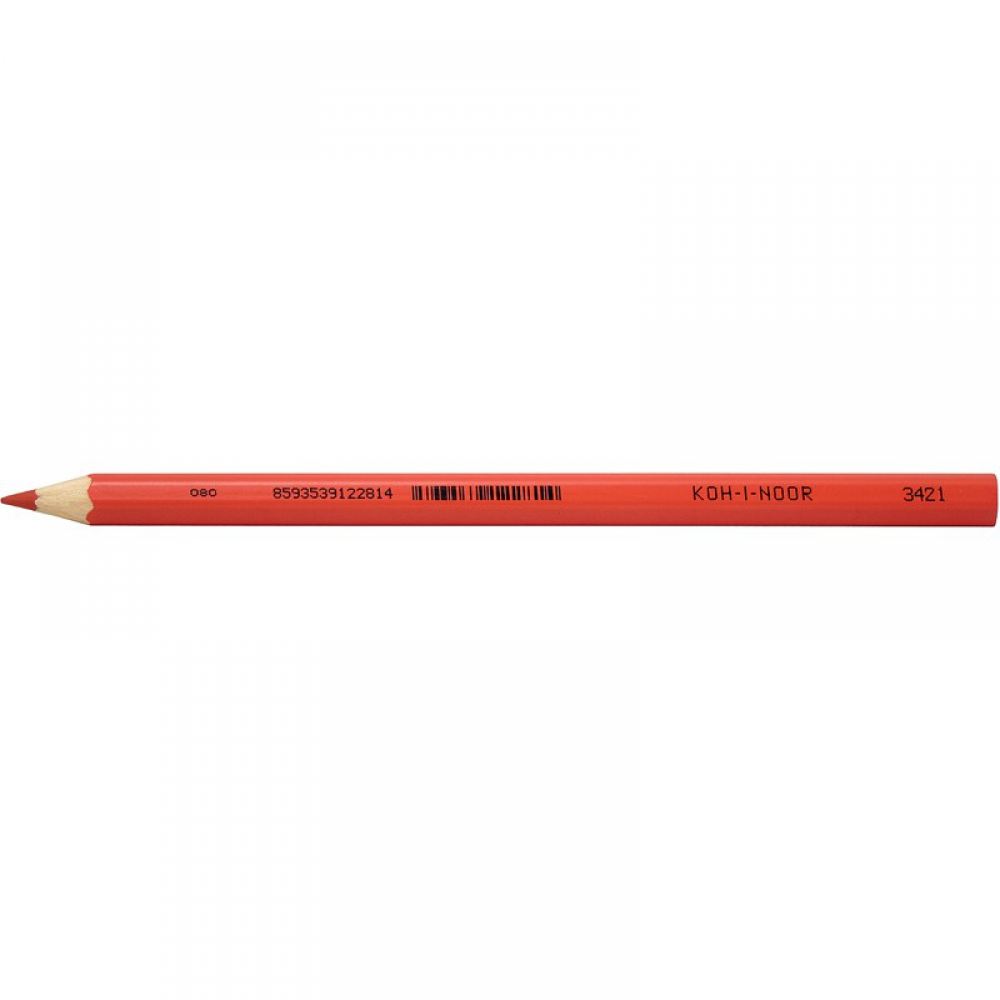 Олівець кольоровий, червоний, 3421