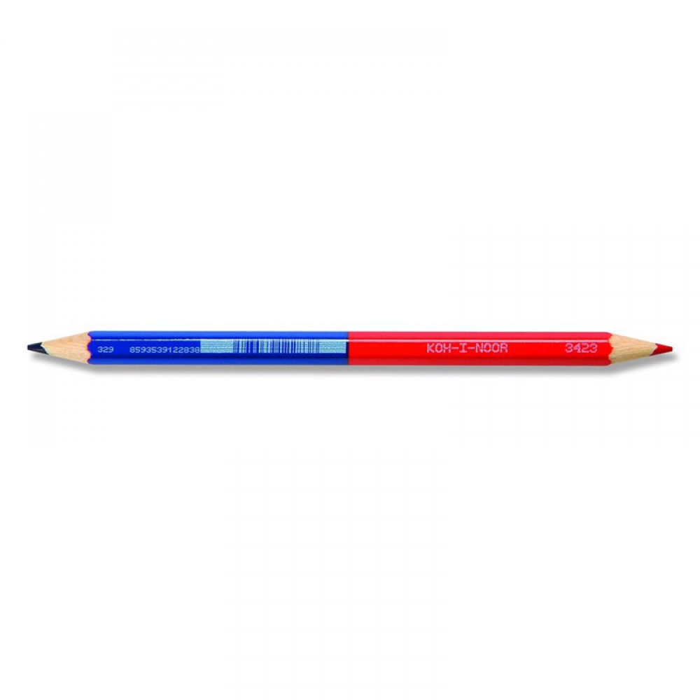 Олівець кольоровий, червоно-синій, 3423